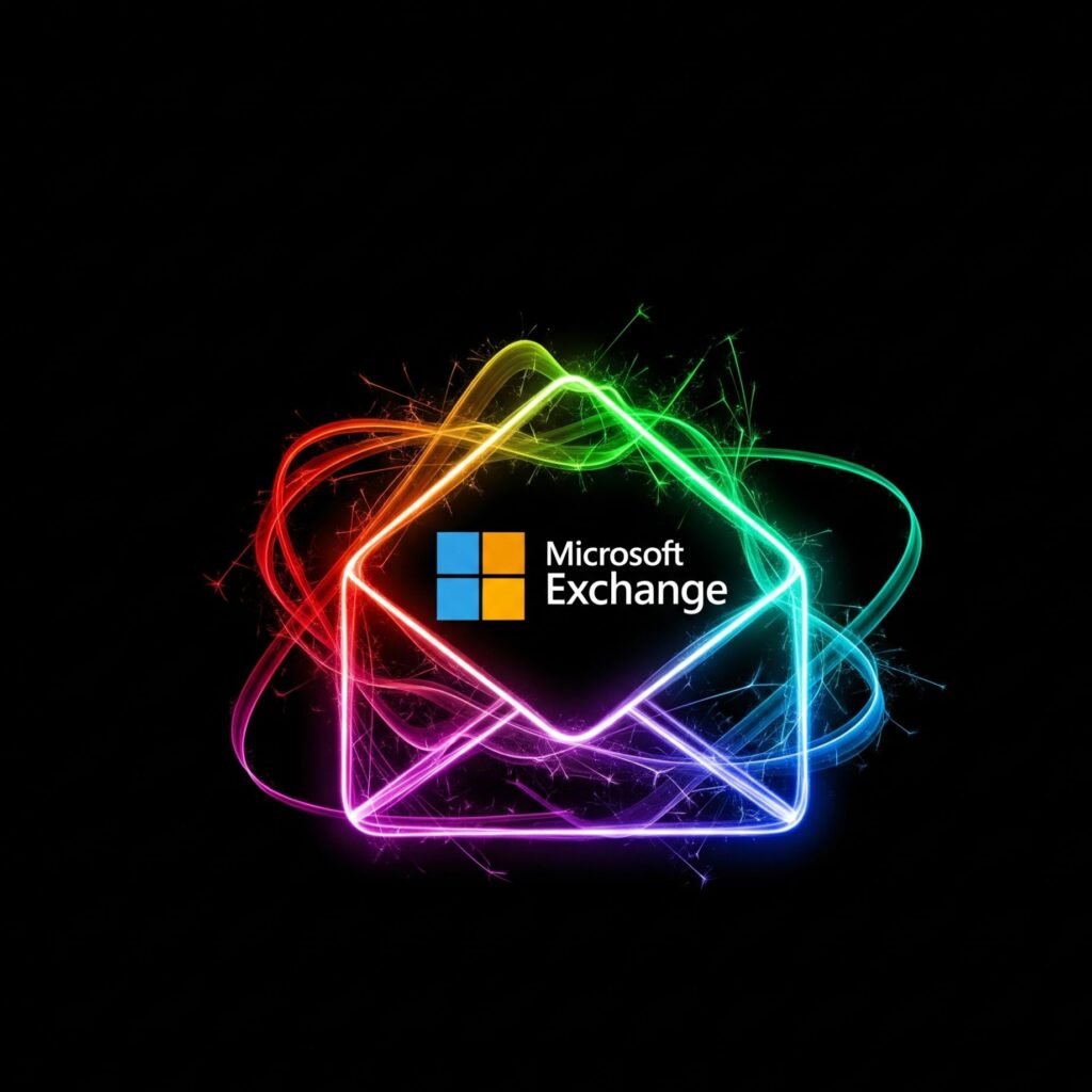 An abstract envelope icon representing TPHN Digital Solutions' business email plans with Microsoft Exchange Plans.