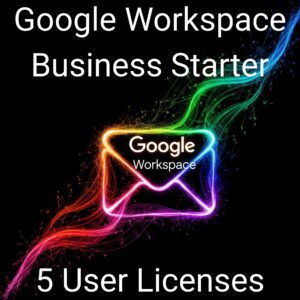 Google Workspace Business Starter - 5 User Licenses