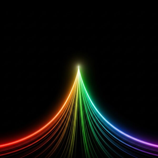 Upward rising light for the Rise plan, our most popular of the small business website plans.